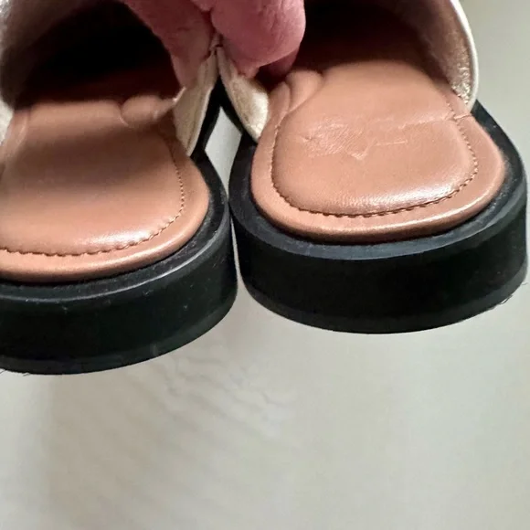 Aquatalia | Gemma leather clog mule off white like new - Picture 8 of 13